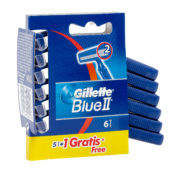 Gillette Blue 2 Hojas 5 Unidades + 1 Gratis