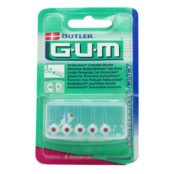 Gum Proxabrush Click Cilíndrico 6 Recambios De 1,4Mm