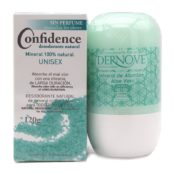 Confidence Desodorante Natural 120G + Dernove Desodorante Con Alumbre 75Ml